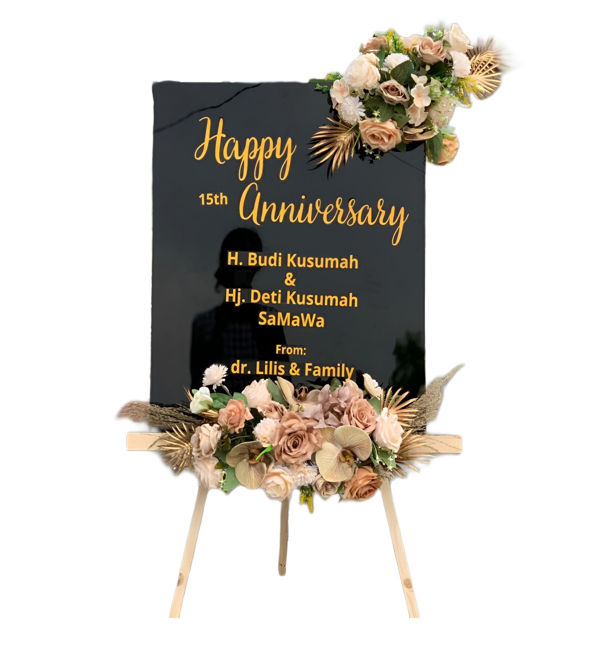 Papan Bunga Akrilik Cakung